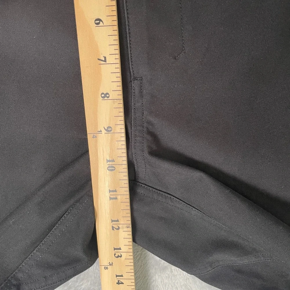 Lululemon ABC Pant Men 38 Black Slim Fit Chino Trouser Warpstreme Golf Travel